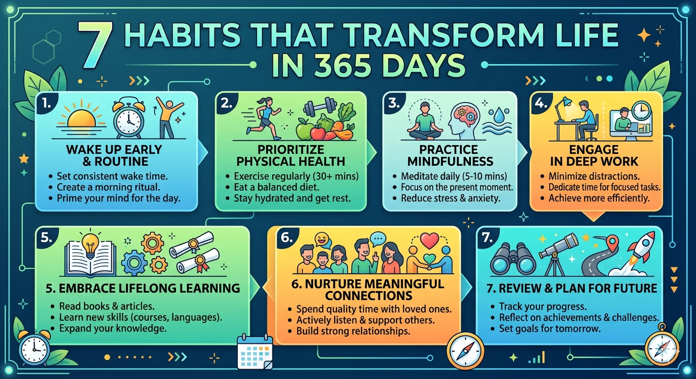 7 Habits That Can Completely Change Your Life in One Year - aisansaar.com